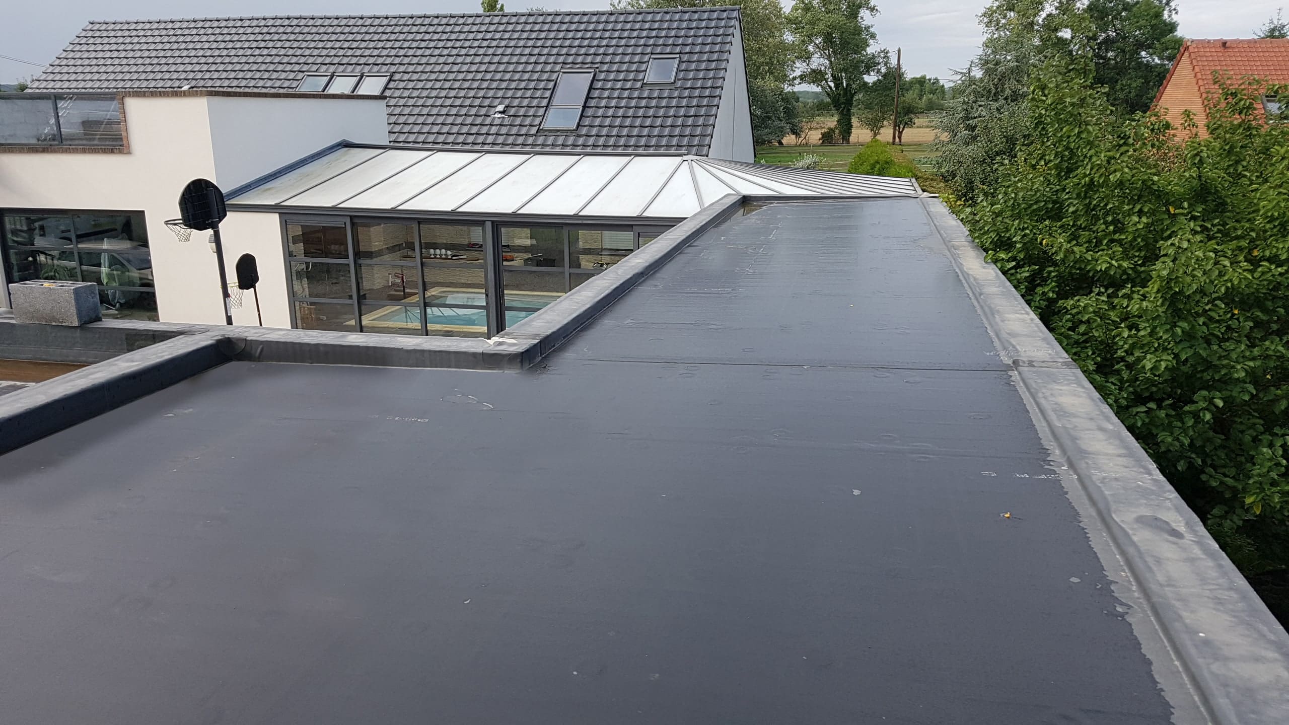Flat Roofing (EPDM, GRP Fibreglass, Felt) project 2 in West Sussex
